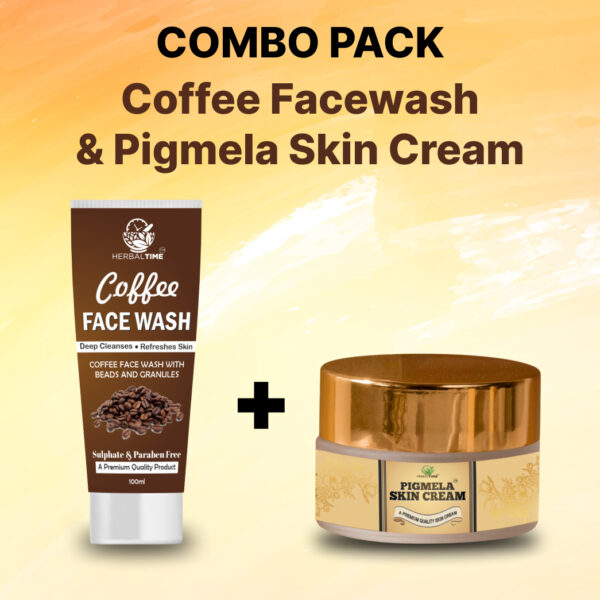 Coffee Facewash & Pigmela Skin Cream